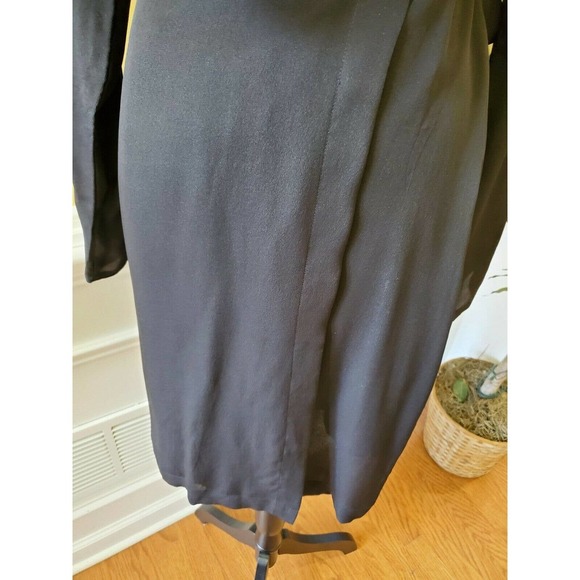 NWT State of Being Black Cut Out Wrap Dress Size M - Picture 3 of 12